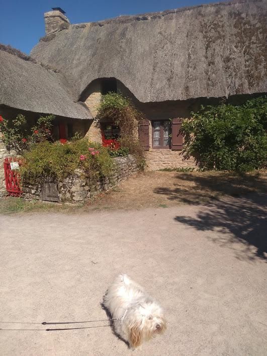 village de Kerhinet avec votre chien