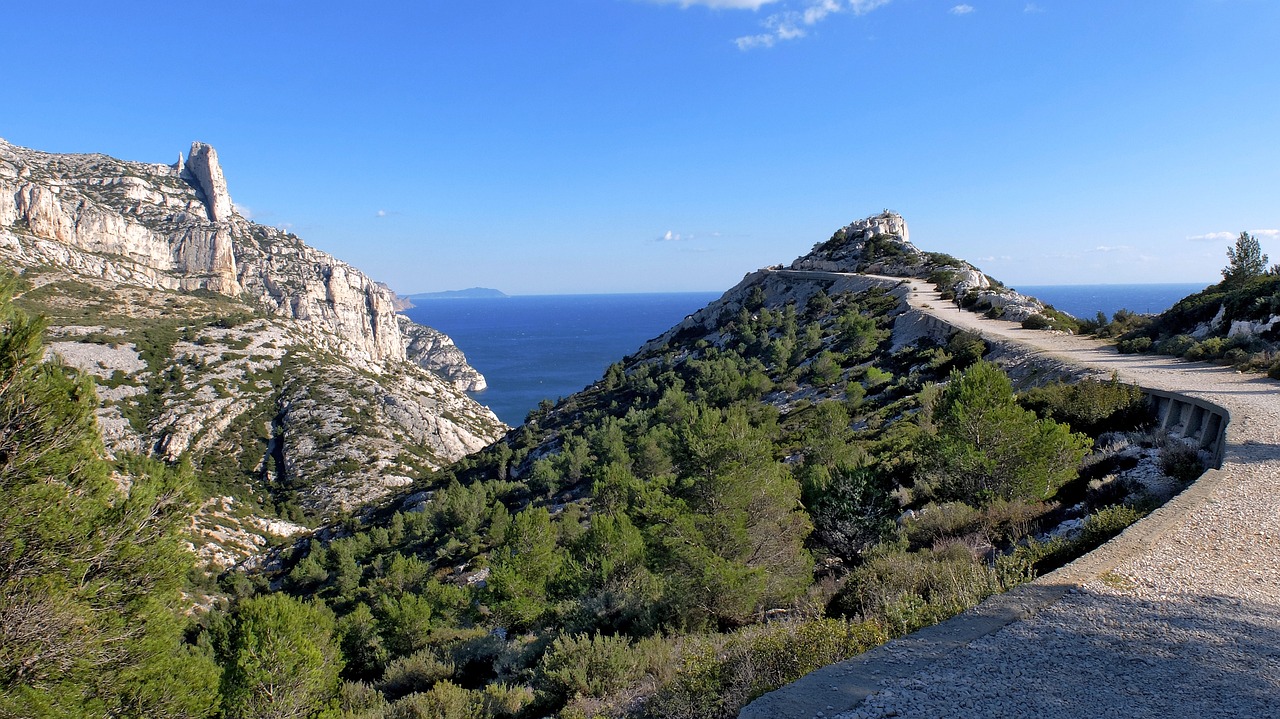 calanque marseille balade avec chien