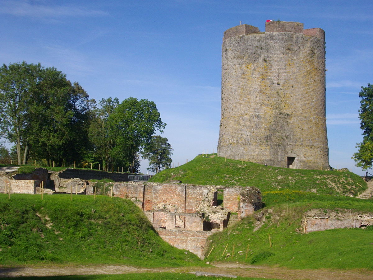 château fort de guise chien accepté