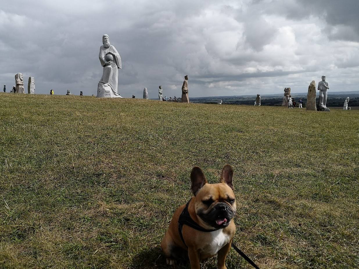 visite vallée des saints avec chien