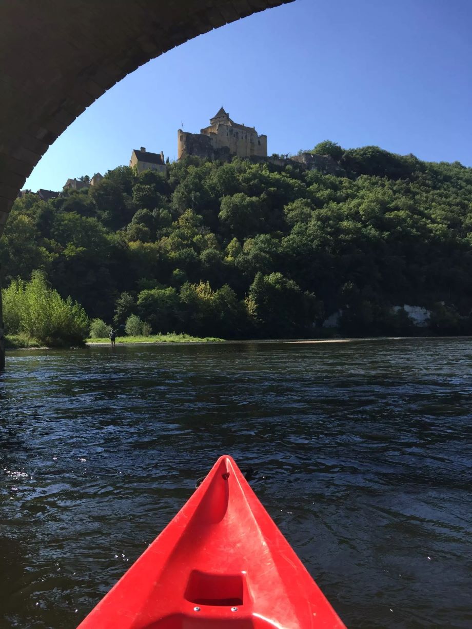 faire du canoë avec chien périgord